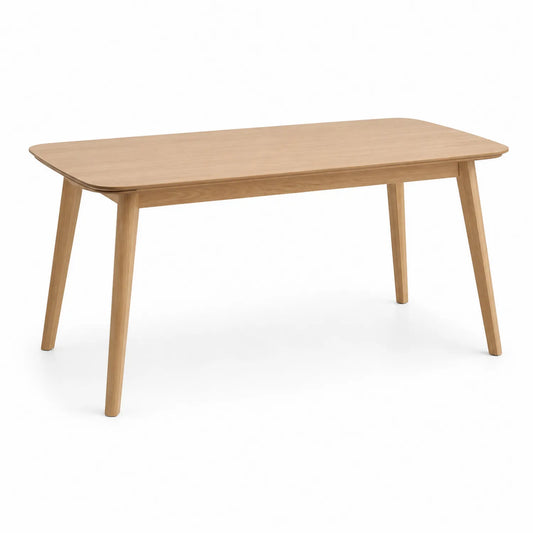 Tavolo da pranzo in legno naturale 150x90x75 cm